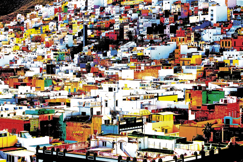 ONE DAY | LAS PALMAS No1 | Ralf Wehrle Uwe Frank Fotografie auf Alu-Dibond 80 x 120 cm  | mit schwarzem Schattenfugenrahmen aus Holz  2024 | Auflage 10  | signiert